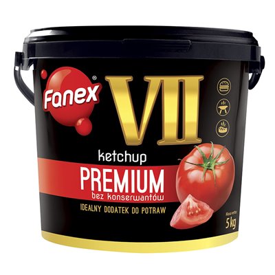 Ketchup *7* 5kg wiadro Fanex