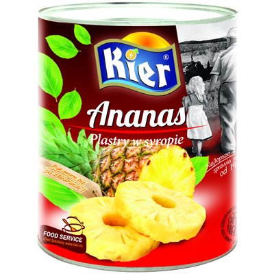 Ananas plaster 3050g Kier